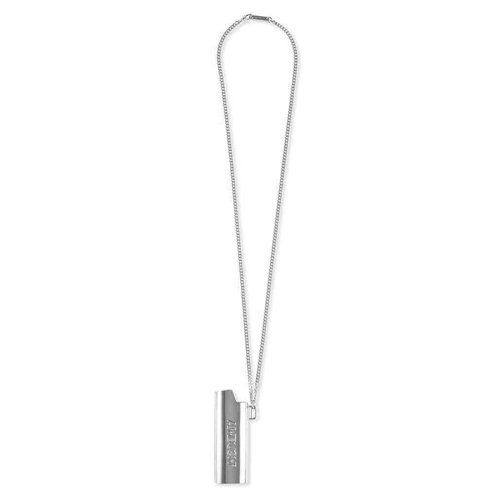 Logo Lighter Case Neck - Silver
