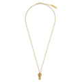 Bolt Charm Necklace - Gold