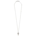 Bolt Charm Necklace - Silver