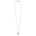 Bolt Charm Necklace - Silver