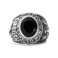 Class Ring - Silver/Black
