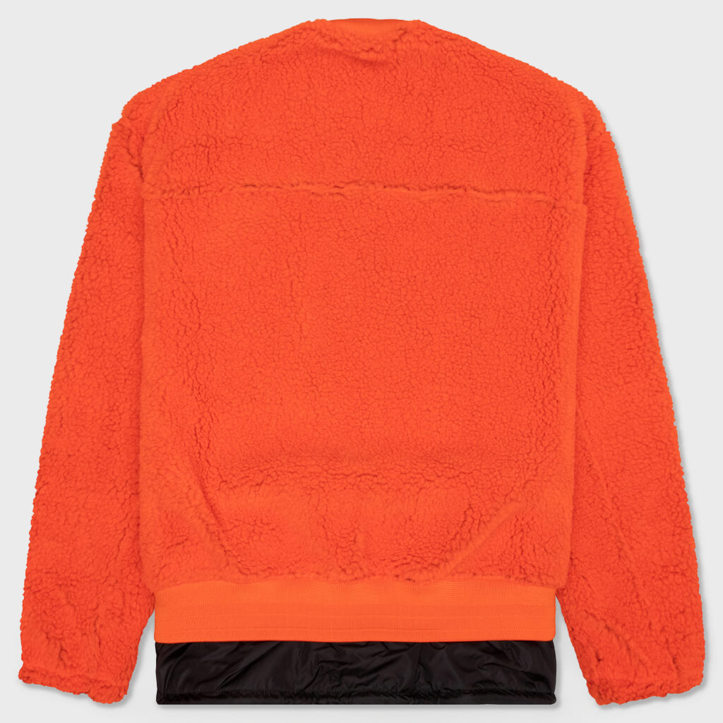 Fleece Top - Orange A