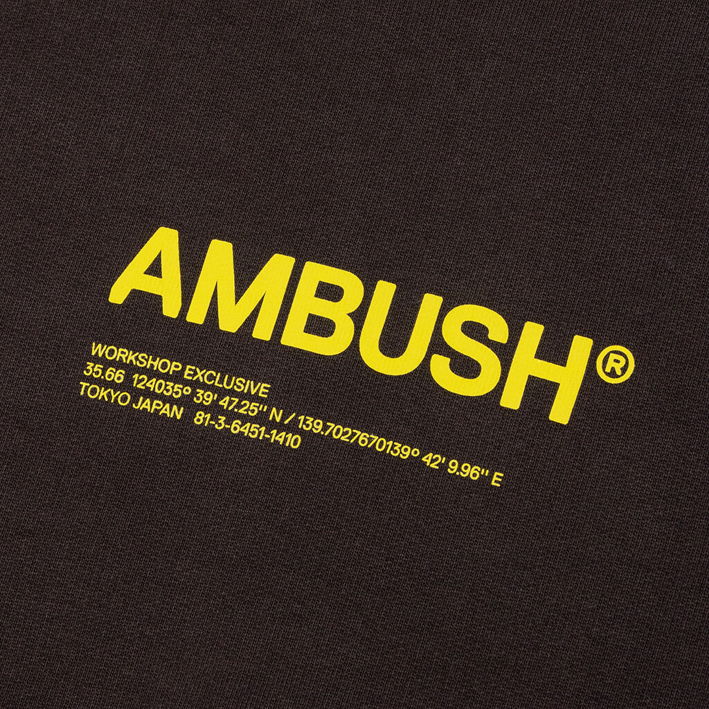 Fleece Workshop Crewneck - Chocolate Torte/Solar Power