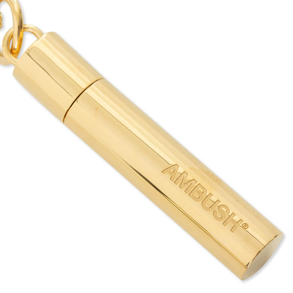 KK Pill Case Necklace - Gold