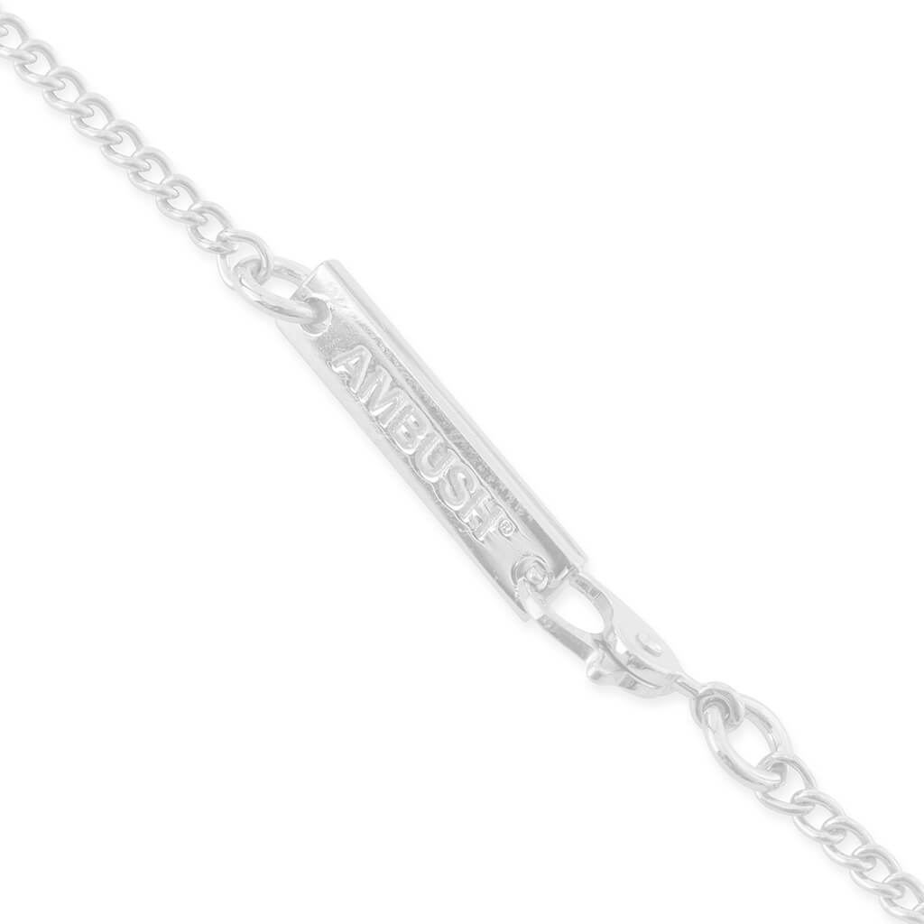 KK Pill Case Necklace - Silver