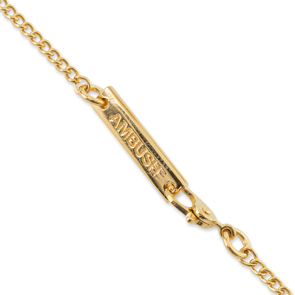 KK Pill Charm Necklace - Gold