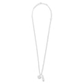 KK Pill Charm Necklace - Silver