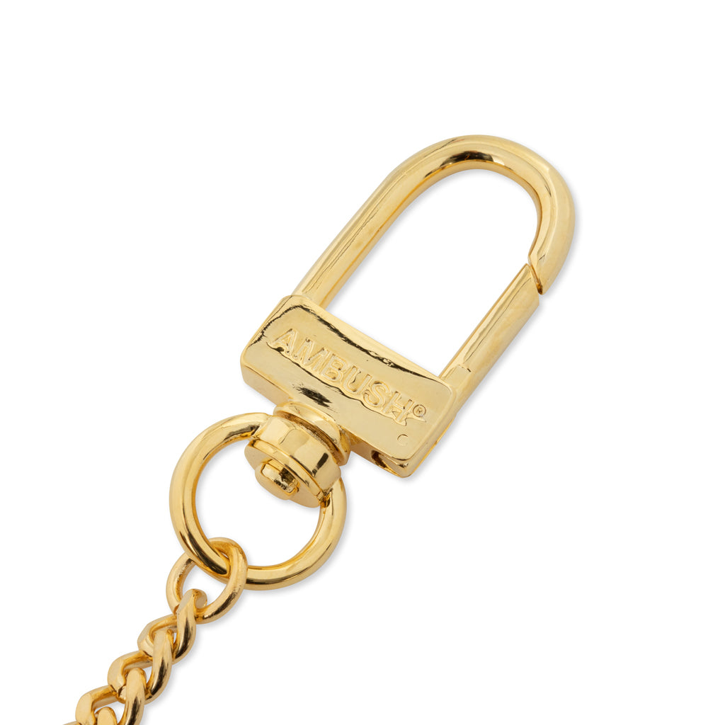 Logo Lighter Case Key Chain L - Gold