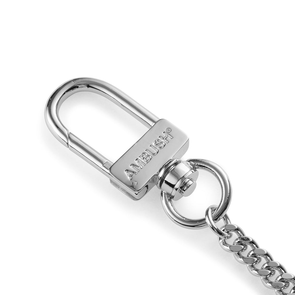 Logo Lighter Case Key Chain L - Black