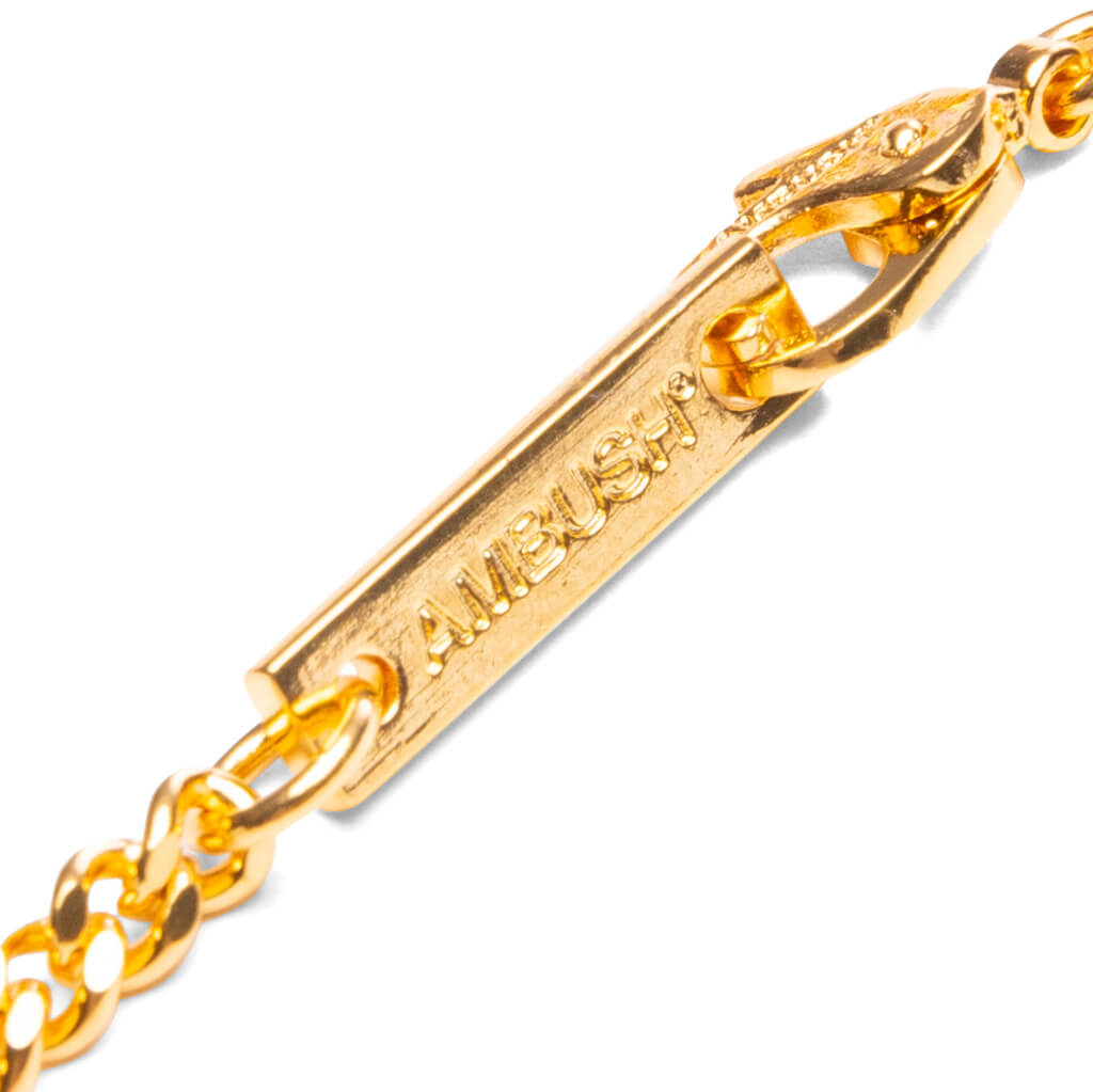 Logo Lighter Case Necklace - Gold