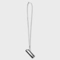 Logo Lighter Case Necklace - Silver/No Color