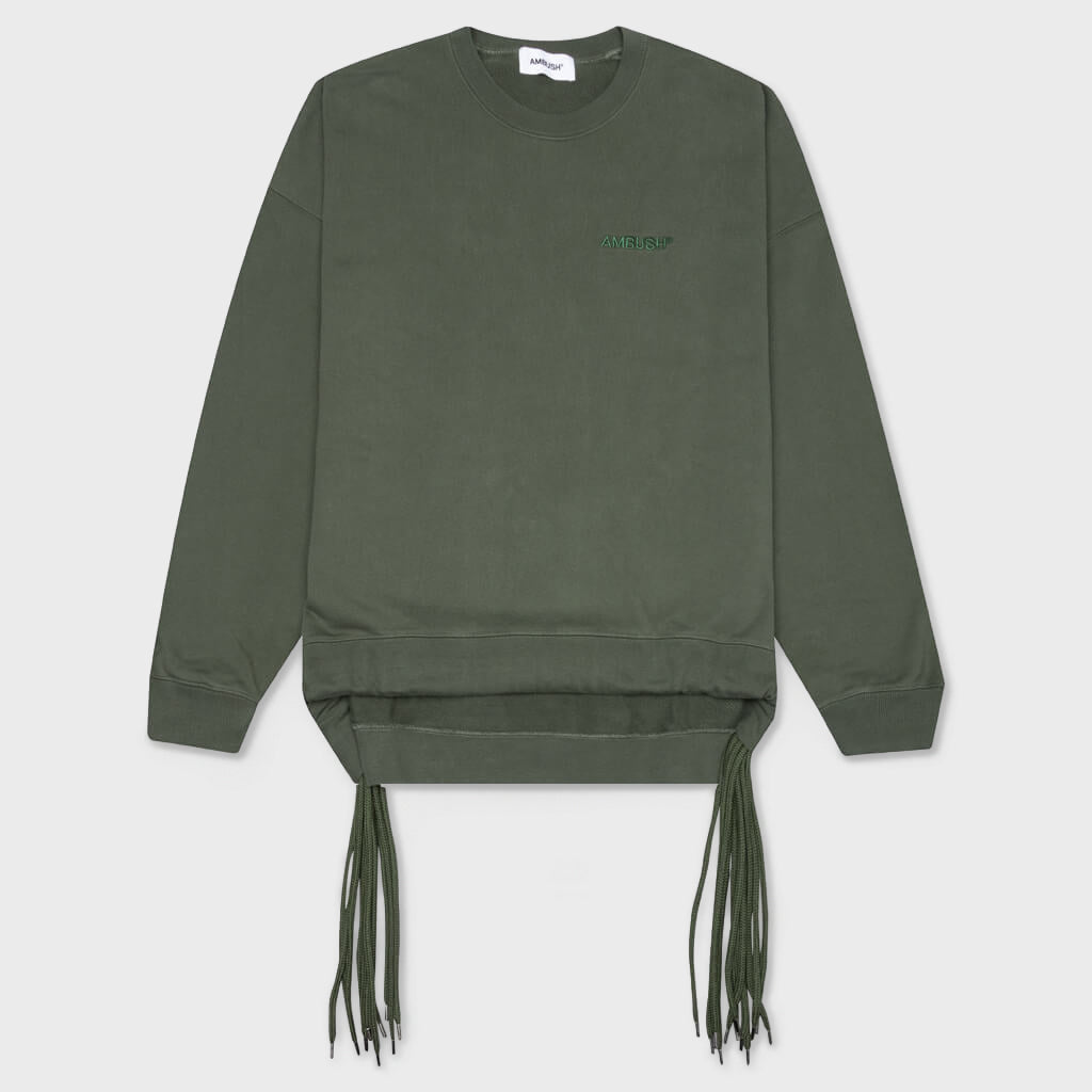 Multicord Crewneck - Thyme/Thyme
