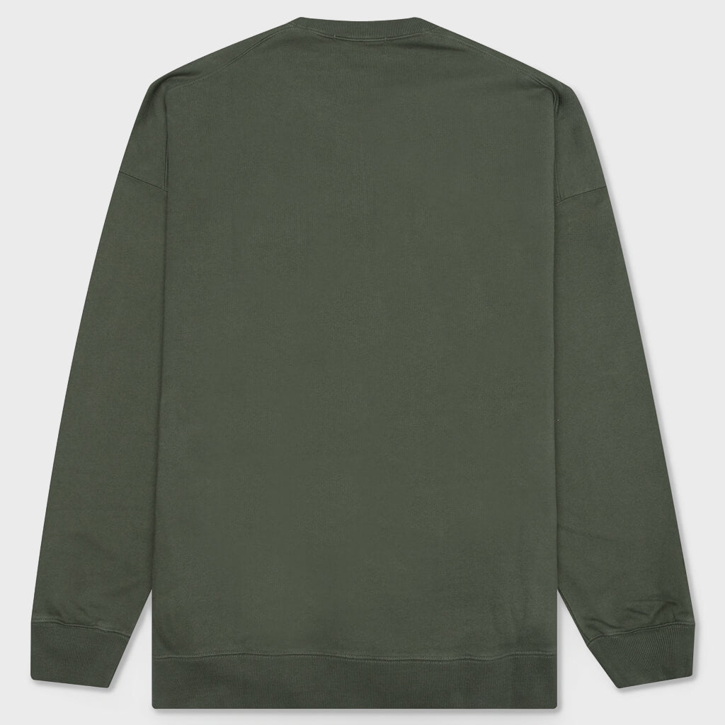 Multicord Crewneck - Thyme/Thyme