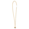 Mushroom Charm Necklace - Gold
