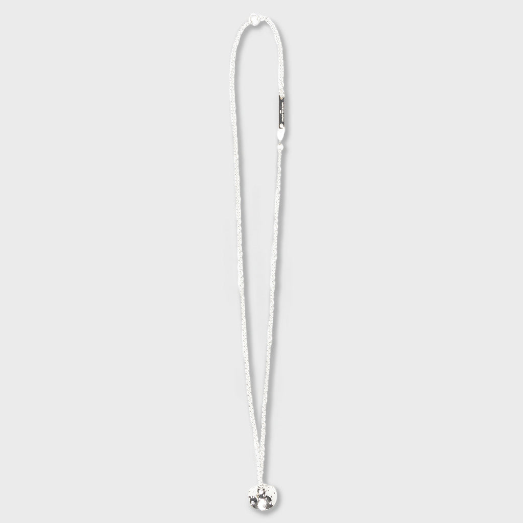 Mushroom Charm Necklace - Silver