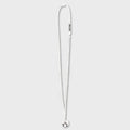 Mushroom Charm Necklace - Silver