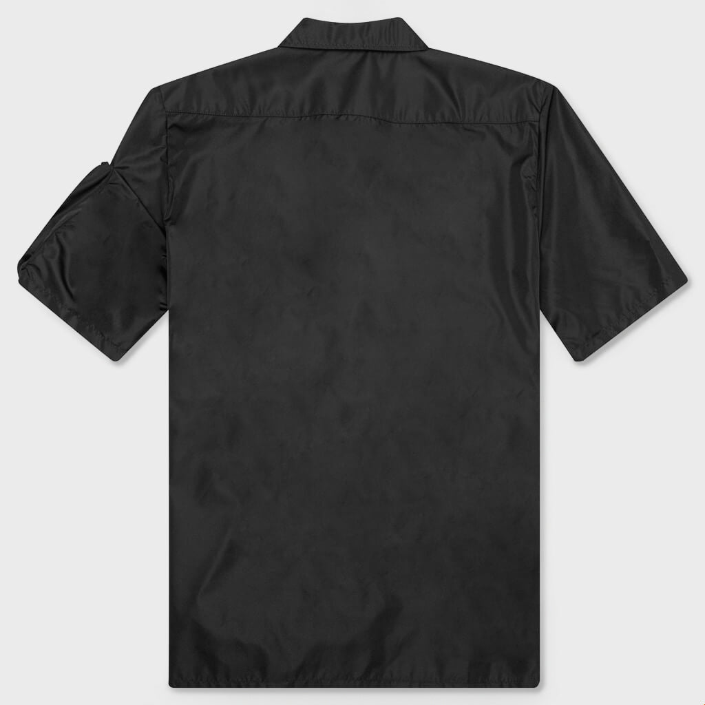 Nylon Pocket S/S Shirt - Black/Black