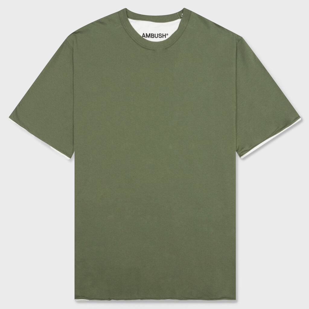 Reversible T-Shirt - Olive Green