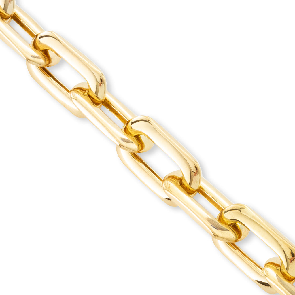 Small Padlock Chain Necklace - Gold/Gold
