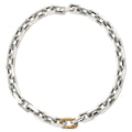 Texture Chain Necklace - Silver