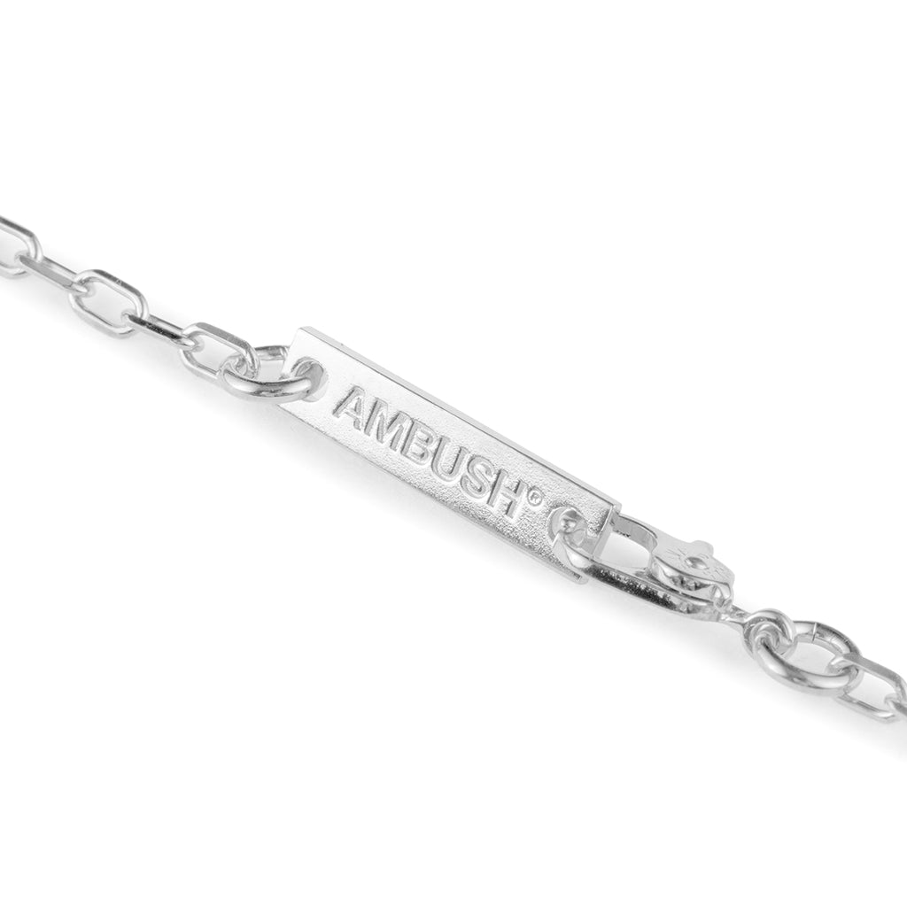 Pill Charm Necklace - Silver