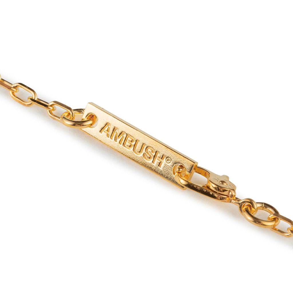 Pill Charm Necklace - Gold