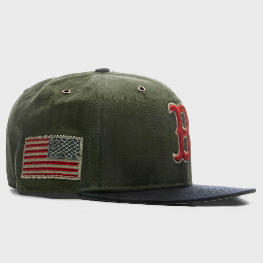 American Herringbone 59FIFTY Pre-Curved - Boston Red Sox