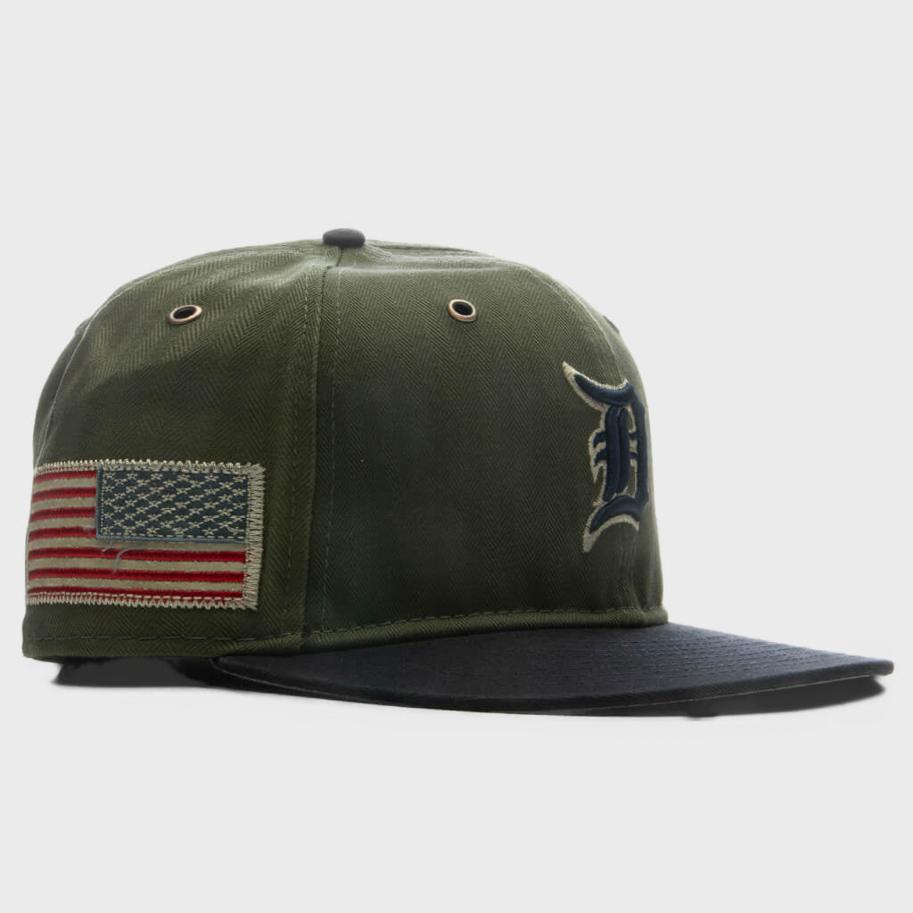 American Herringbone 59FIFTY Pre-Curved - Detroit Tigers
