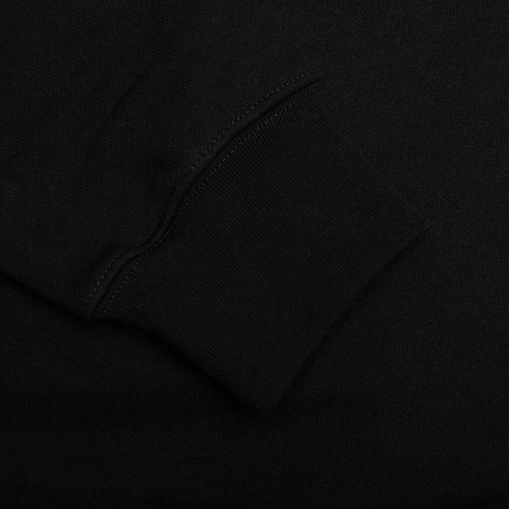 "Puff Logo Hoodie - Black