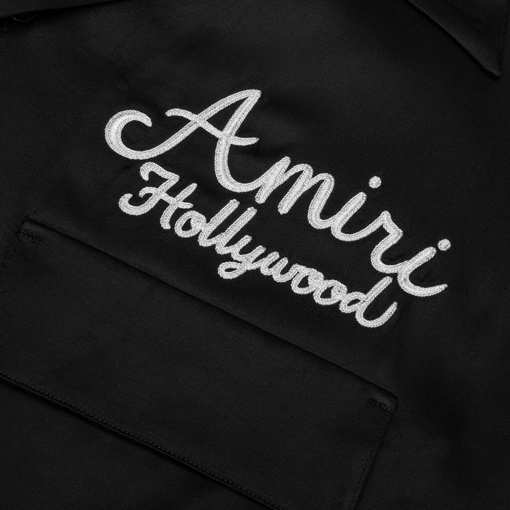 Amiri Dragon Camp Shirt - Black