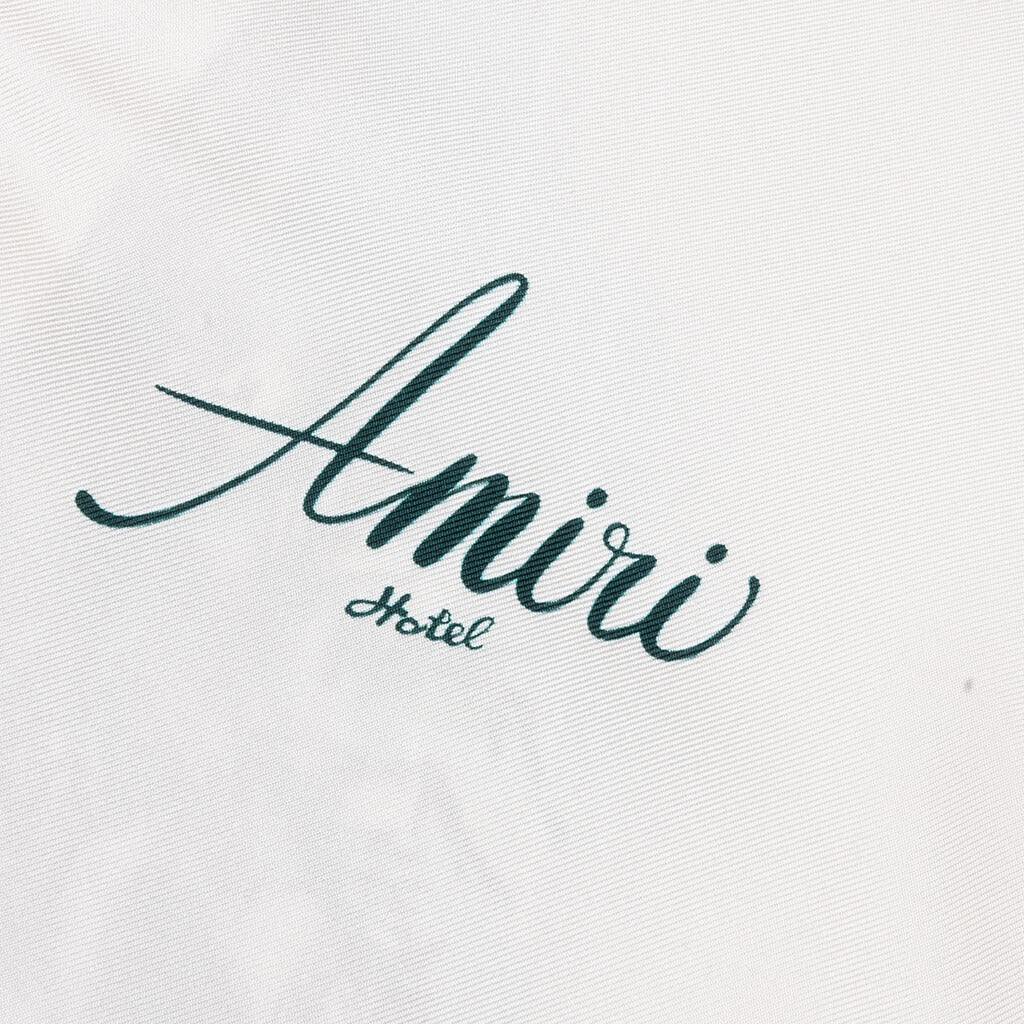Amiri Hotel Bowling Shirt - Alabaster