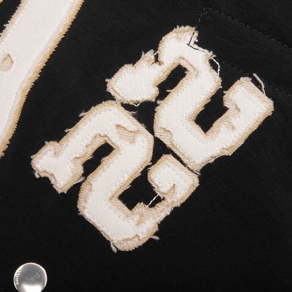 Shrunken Bomber - Black/Alabaster