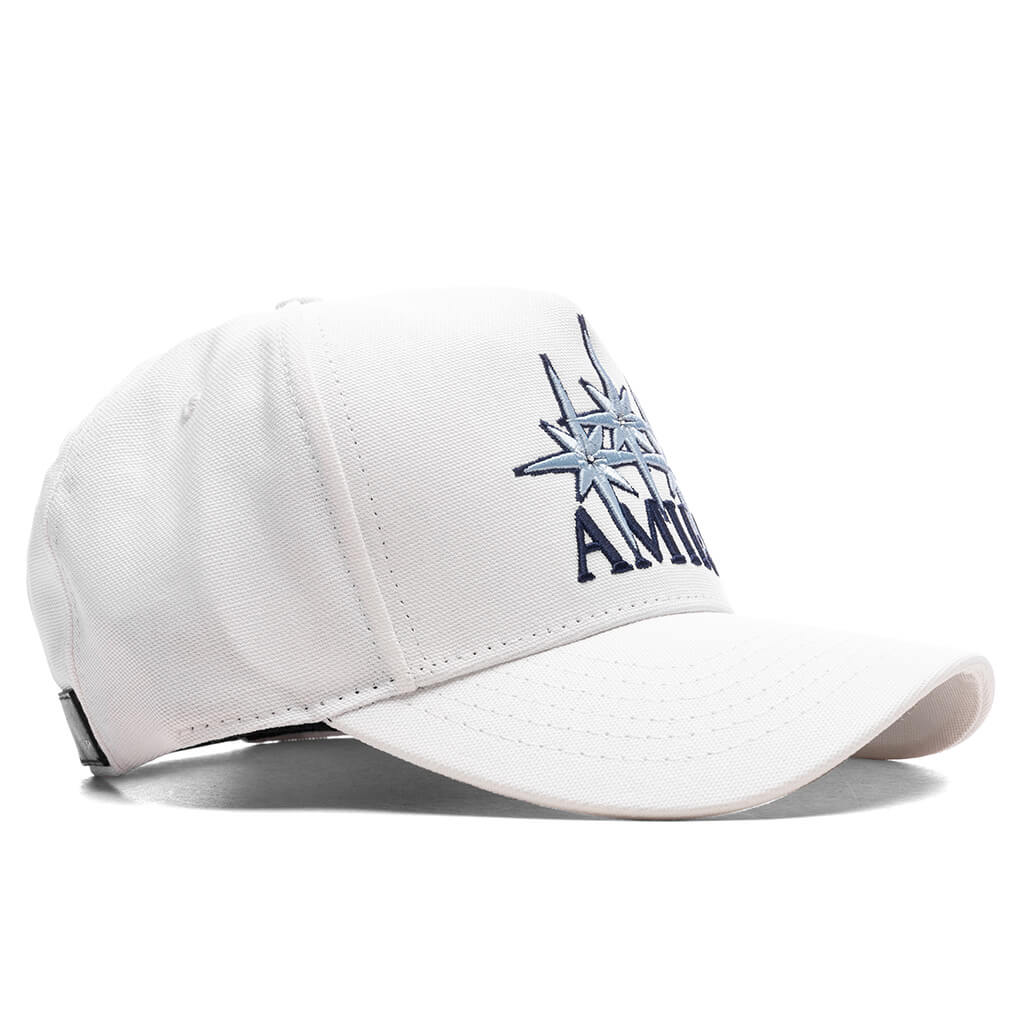 Amiri Starburst Canvas Hat - Ivory