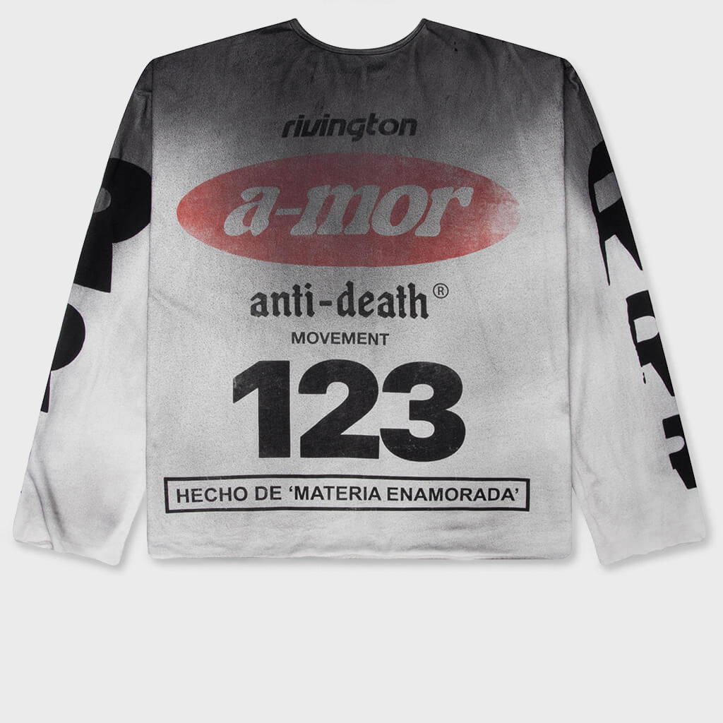 Amor Roi Enemy L/S Tee - Max White