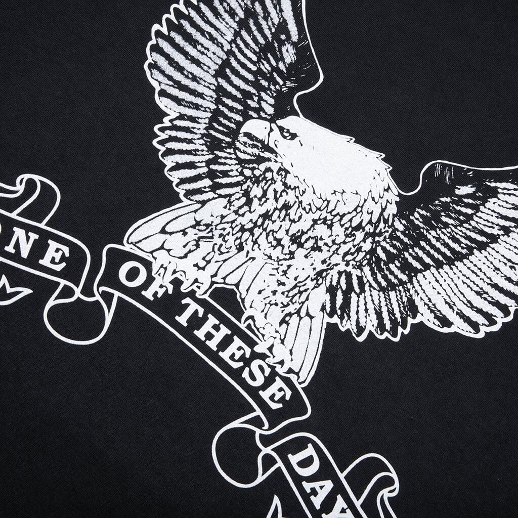 An American Original L/S T-Shirt - Washed Black