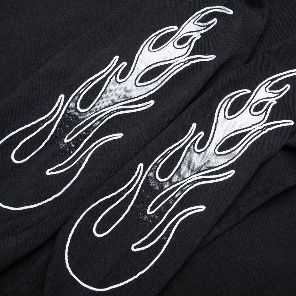 An American Original L/S T-Shirt - Washed Black