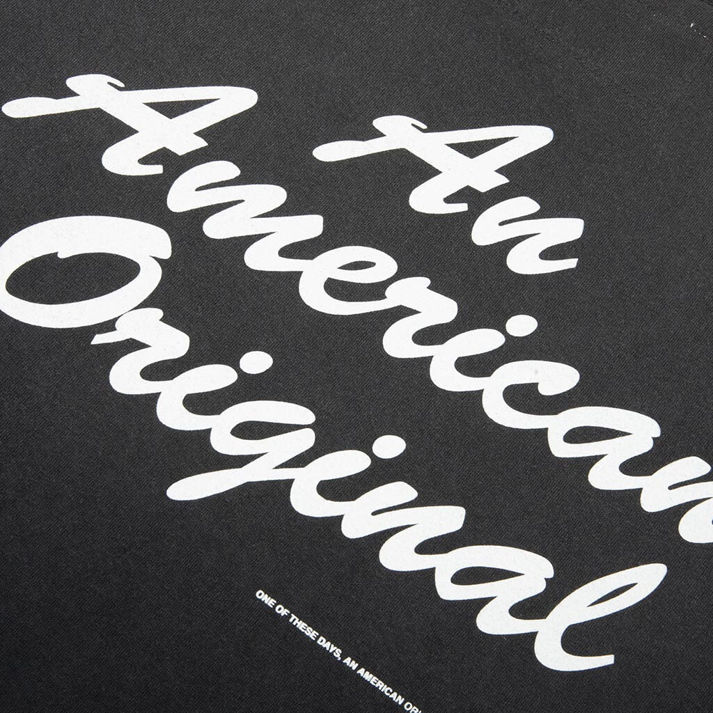 An American Original T-Shirt - Sun Faded Black