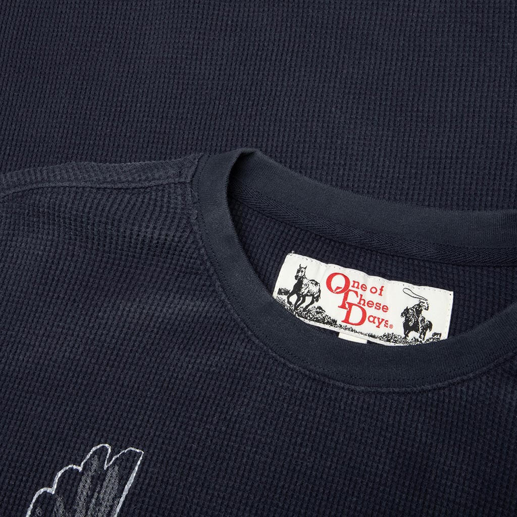 An American Original Thermal - Washed Navy