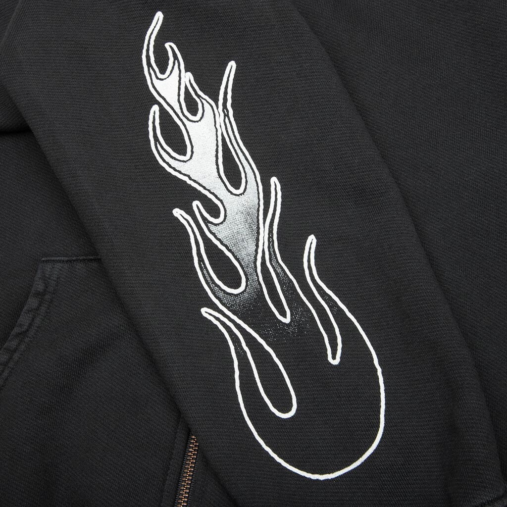 An American Original Zip Hoodie - Sun Faded Black