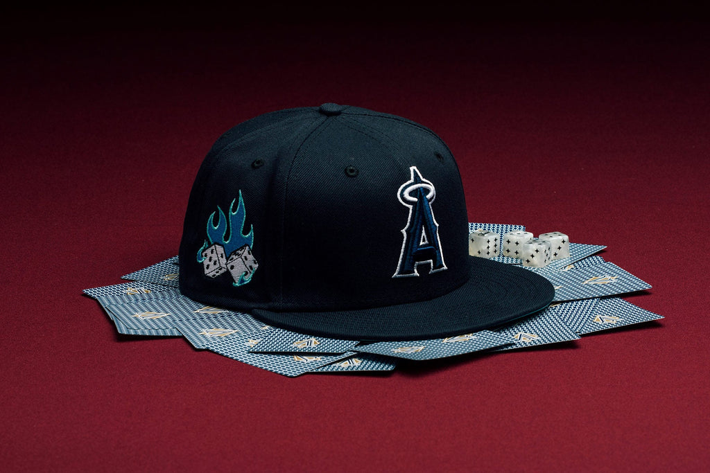 Flaming Dice 59FIFTY Fitted - Los Angeles Angels