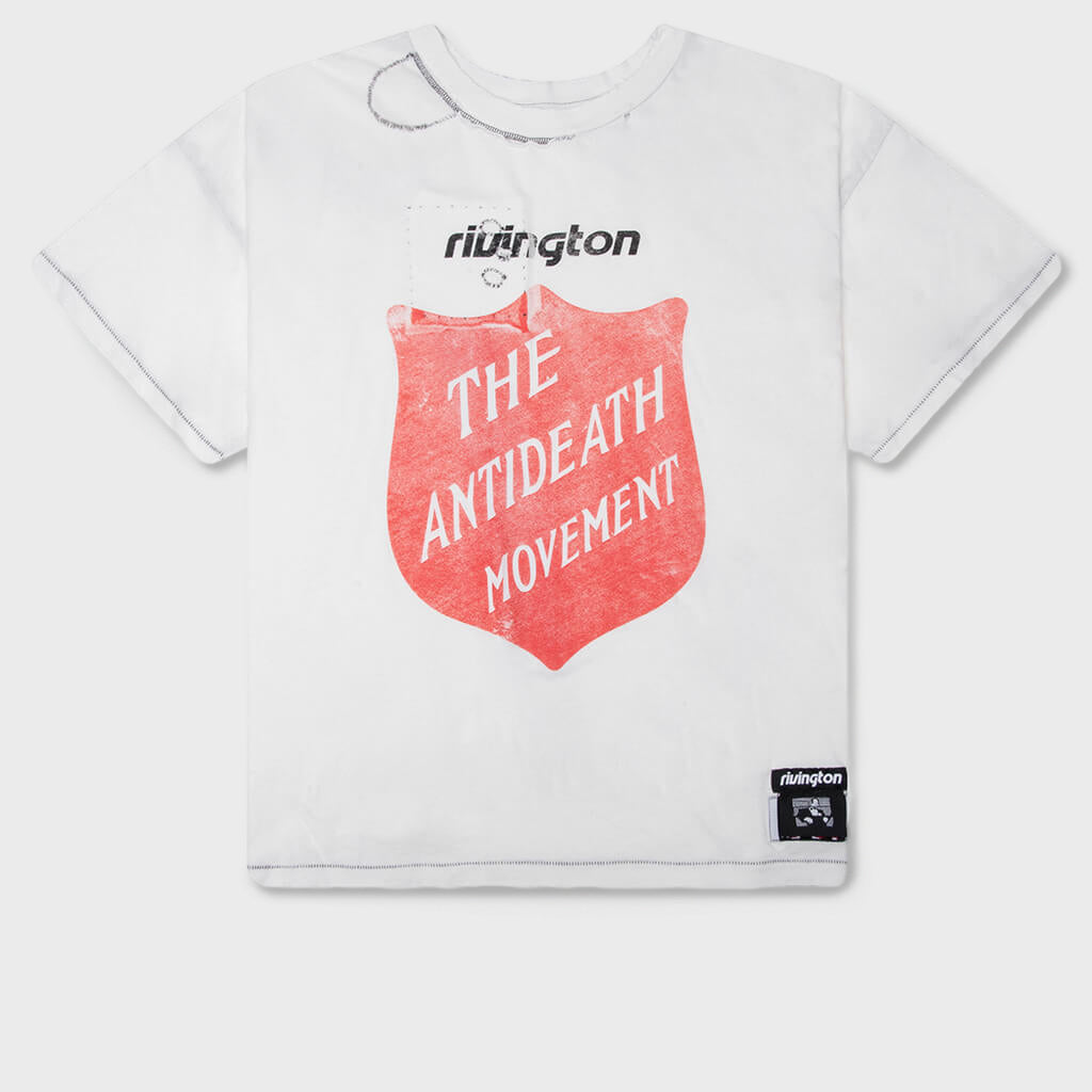 Anti Death Tyler Tee - Max White