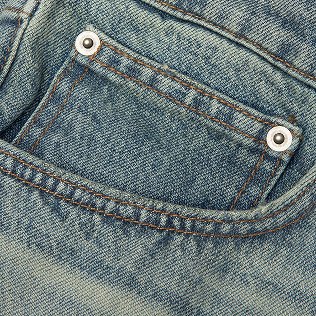 Anti K Denim Short - Portland Blue