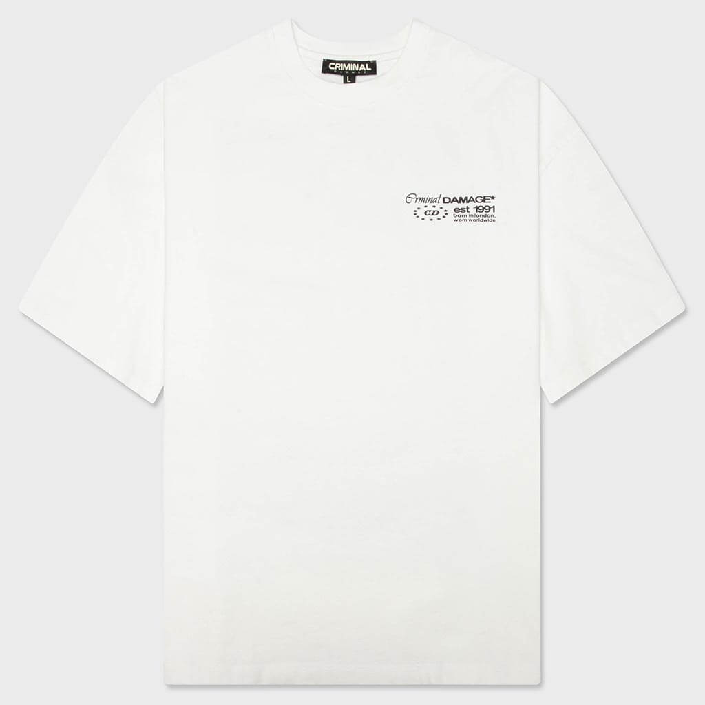 Antique Rug T-Shirt - White