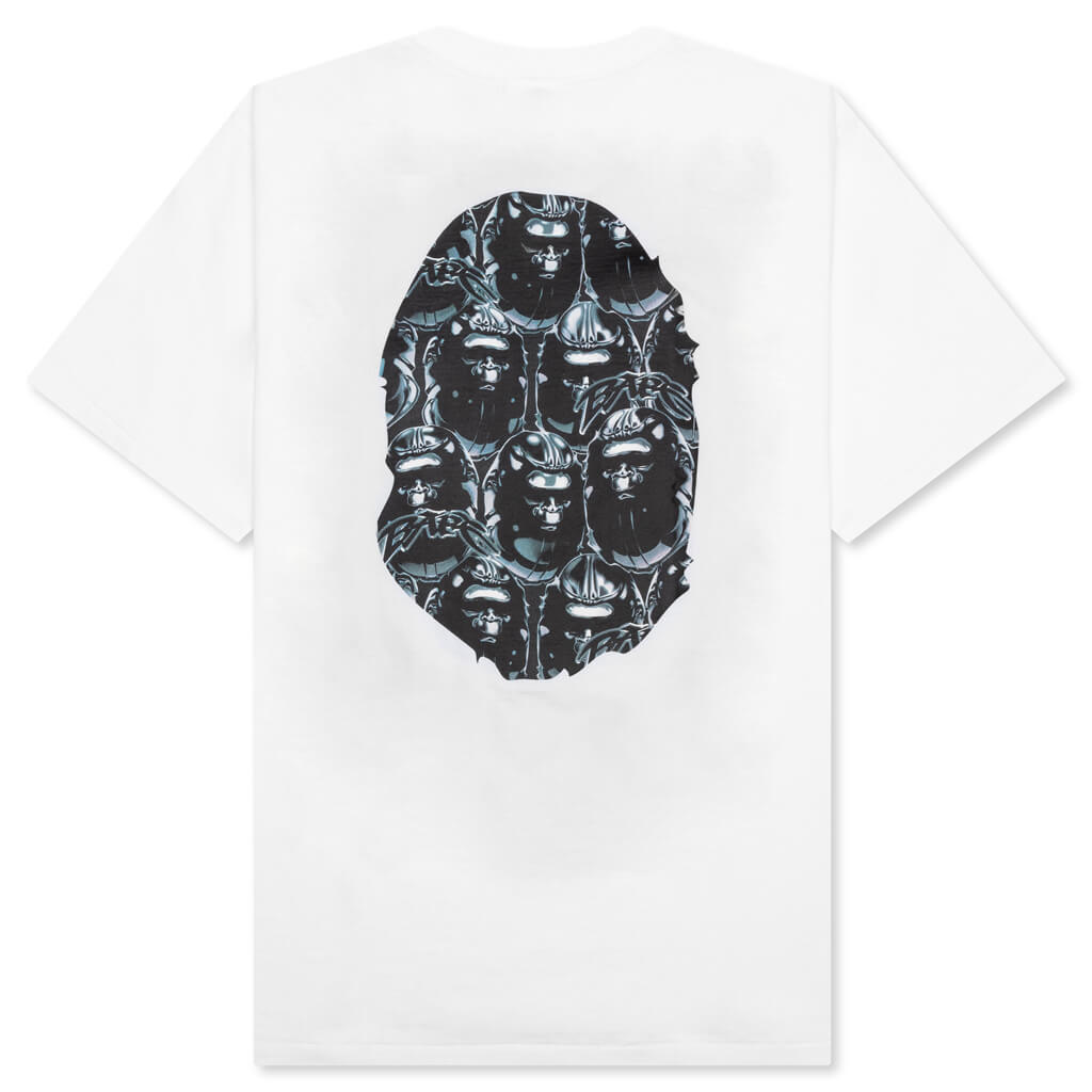 Ape Head Graffiti Big Ape Head Tee - White/Black