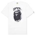 Ape Head Graffiti Tee - White