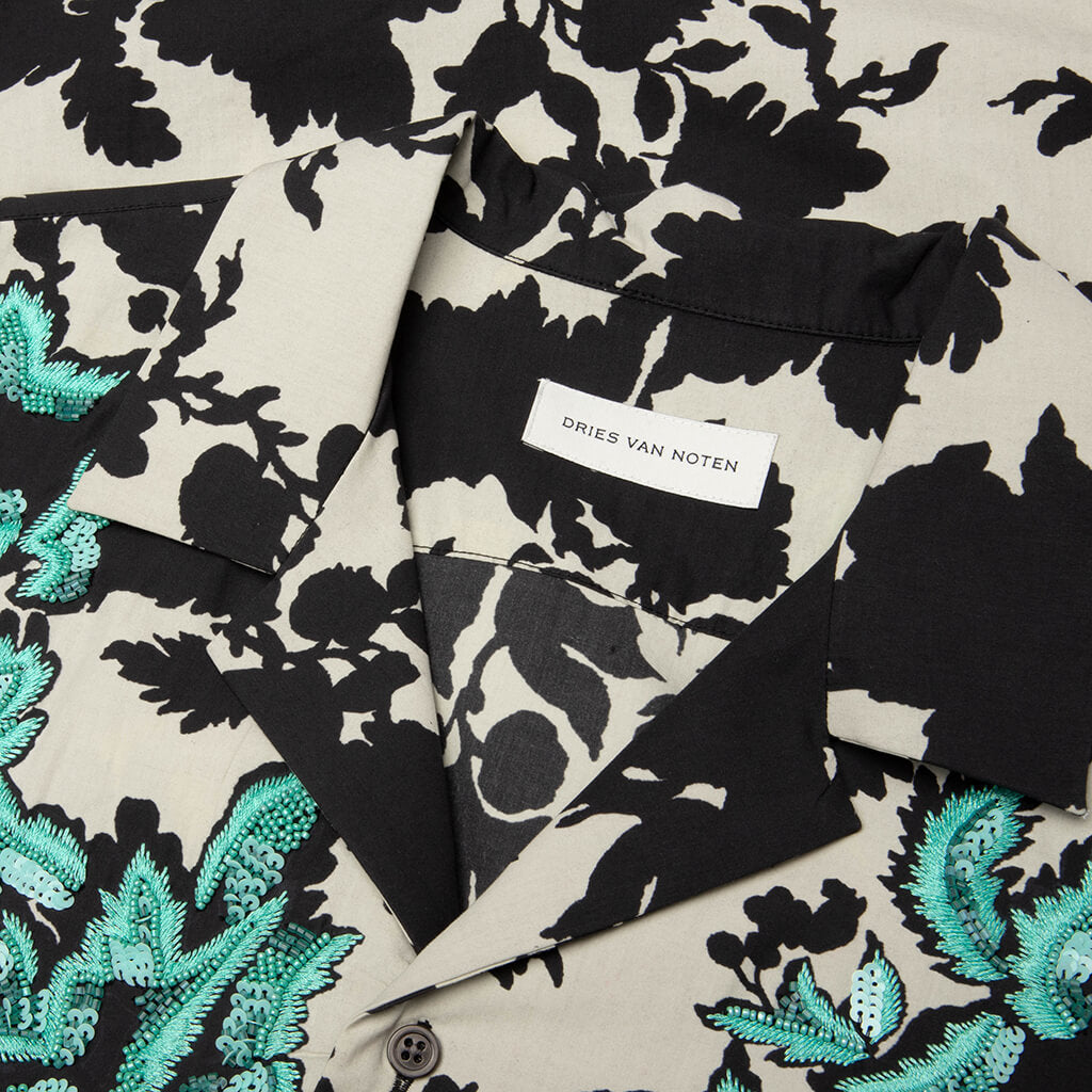 Archive Floral Carltone EMB M.W. Shirt - Peach
