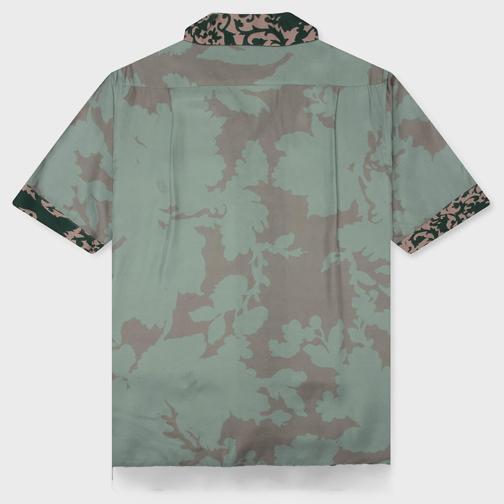 Archive Floral Carltone M.W. Shirt - Petrol