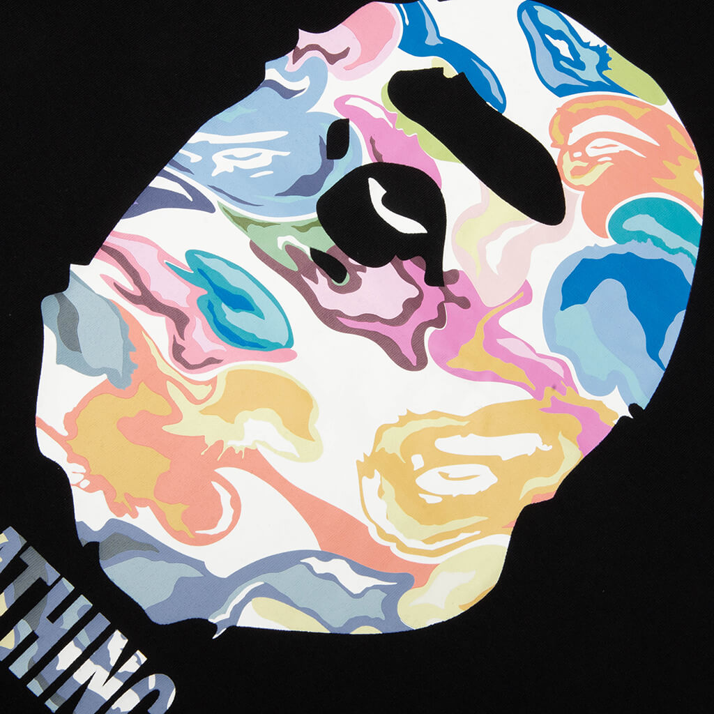 Art Camo By Bathing Ape Tee - Black
