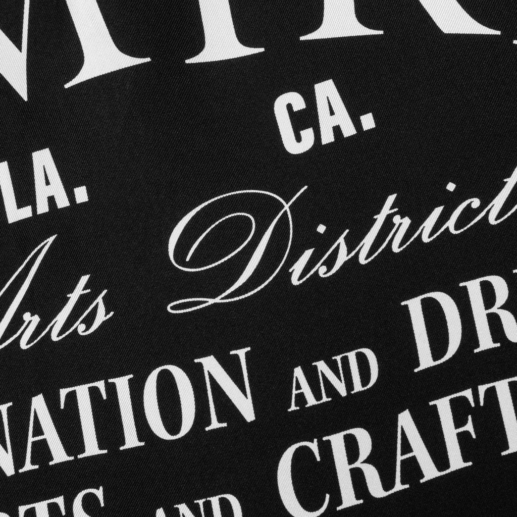 Arts District Silk Shirt - Black