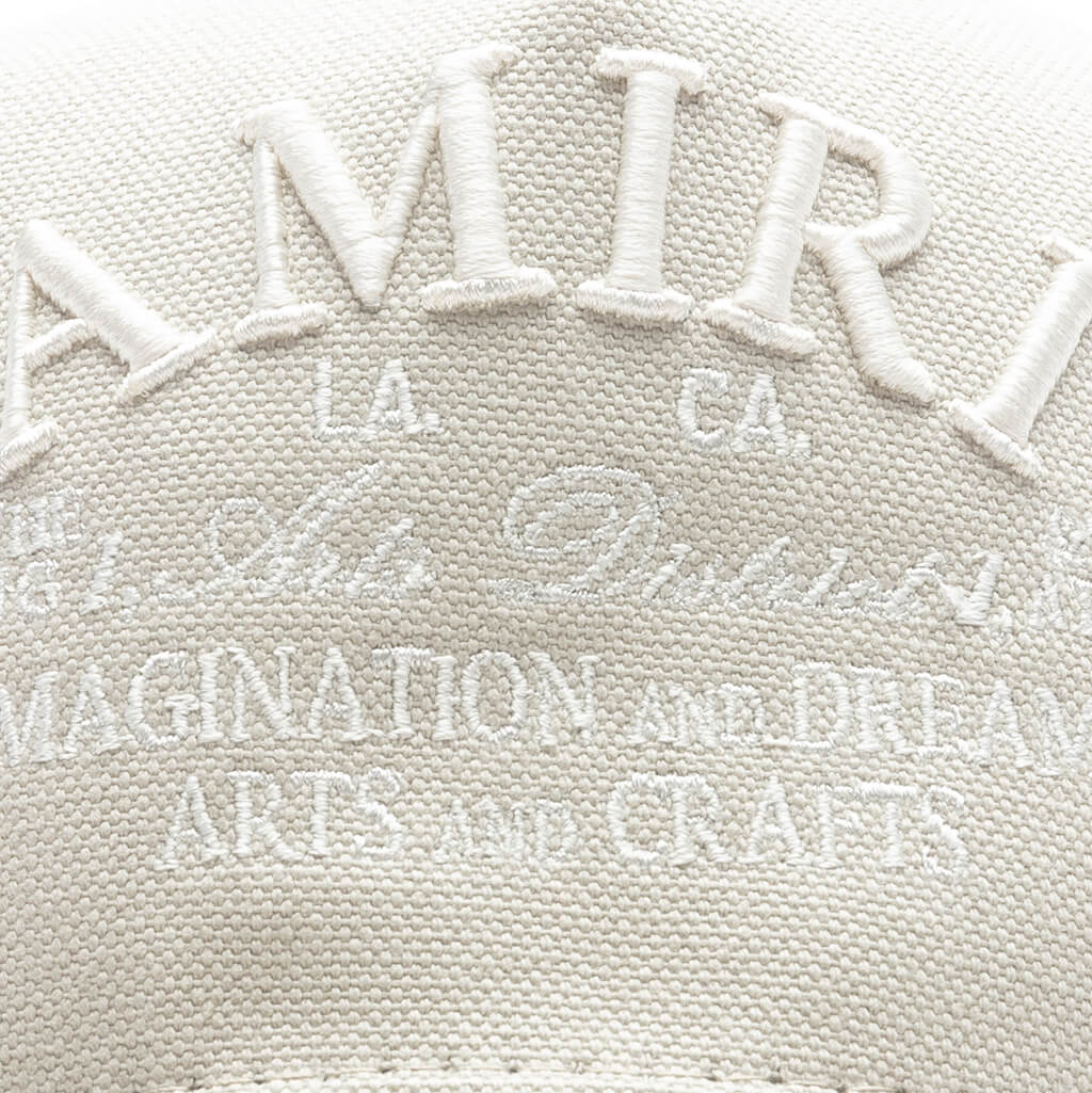 Arts District Trucker Hat - Stone Grey